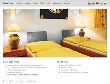 Tablet Screenshot of hotel-imos.com